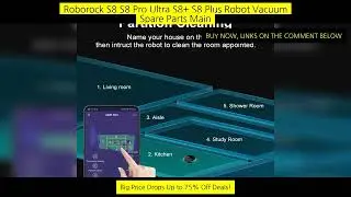 Robot Vacuum Cleaner Abir X8 ,Laser System, Uv Cleaning, Tof Wisdom, Multiple