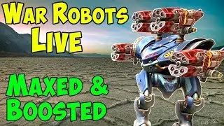 Max level & All Boosters OP Hangar - 2 Hours War Robots Gameplay WR