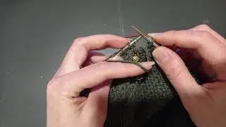 Modern Vintage - Back - short rows shaping
