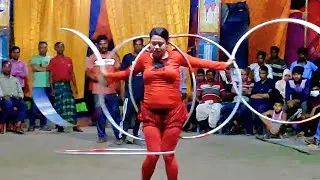 Amazing Ring Performance by a Beautiful Circus Artist  part-2