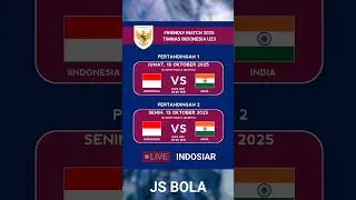 Jadwal Timnas Indonesia U23 Friendly Match 2025 #timnasindonesia