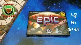 Une partie de Tiny Epic Galaxies (2 joueurs)