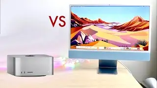 Mac Studio Vs M1 iMac! (Comparison) (Review)