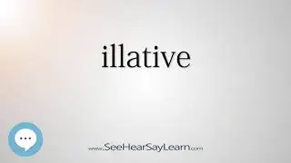illative - Smart & Obscure English Words Defined 👁️🔊🗣🧠✅