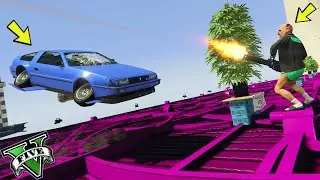 GTA 5 ONLINE 🐷 CAR STEERING WHEEL VS MINIGUN !!! 🐷 LTS 🐷YOU GIVE IT !!
