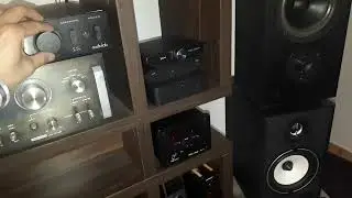 AUDIOLAB 8000A + AXIOM AUDIO SPEAKERS