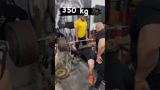 HEAVIEST BENCH PRESS OF INDIA 🇮🇳 350 kg ✌️#bhaskarpowerlifting
