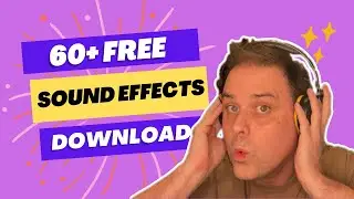 60+ High-Quality Sound Effects for Free | Perfect for YouTube, Film, Podcasts & More!