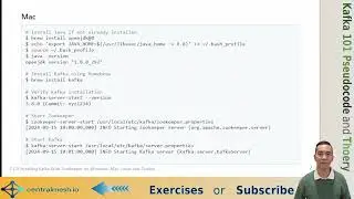 2.1.0 Installing Kafka With Zookeeper on Windows, Mac, Linux and Docker