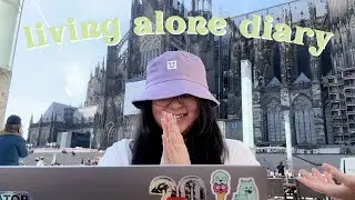 living alone diary | feeling seen, chaotic packing stress, summer party + sailing at the baltic sea
