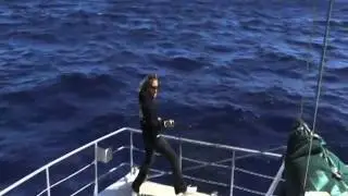 Bonnie Monteleone Plucking Trash out of the N. Pacific Garbage Patch Region
