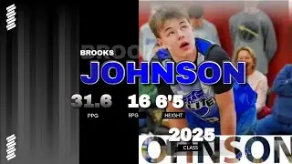 Brooks Johnson 2022-23 Sophomore Highlights #basketball