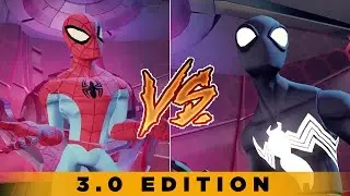 Black Suit Spider-Man Vs. Spider-Man - Disney Infinity 3.0: MARVEL BATTLEGROUNDS