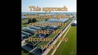 Dive into the world of vertical farming #agriculture  #farmlife #farming101