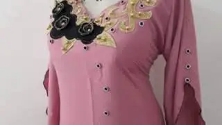 فصالات موديلات  دشداشة نسائية منقولة