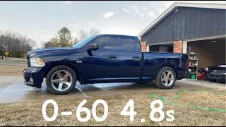 Cammed/Slammed Ram 4wd Launch + 0-60!