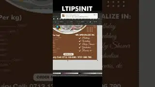 CAKE POSTER DESIGN | POSTER DESIGN | INKSCAPE