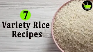 7 Lunch Recipes | Office Lunch Box Recipes | Variety Rice Recipes | South Indian Lunch Recipes