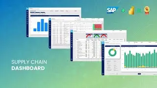 📊 Do you use SAP ? Take your Supply Chain to the next level with this Power BI Dashboard 🚀
