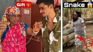 Snake aa gaya ghar ke bahar 😰| mummy ka Payar 😍