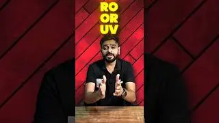 RO vs UV Water Purifier 💧Best for You❓ #shorts #shortvideo #short #WaterPurifier #ROvsUV