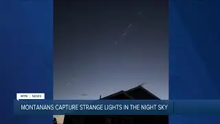 Strange streaking lights spotted in Montana skies