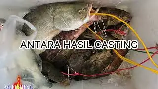 LAUK RAYA..CASTING KERAPU MALAM..UP HASIL JER LAH GUYS.