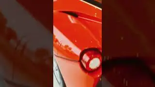 Ferrari close up and personal