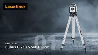 Laser rotatif - Innovation - Cubus G 210 S Set 150 cm - 052.305A