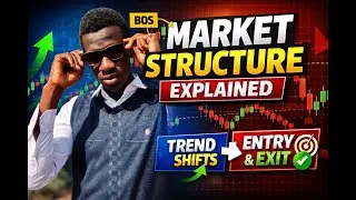 Market structure Explained SIMPLE / Break of Structure & Trend Shifts