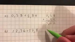 Yhteenlasku allekkain