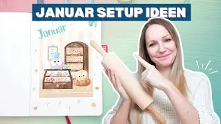 Bullet Journal Januar Setup Ideen anf&auml;ngerfreundlich - Chaos in der B&auml;ckerei