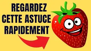 Vous voulez manger plein de fraises cette année, alors regardez cette astuce rapide.