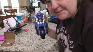 Avengers Captain America RC Motorcycle From Five Below Review! 😎