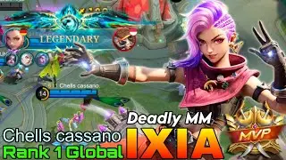 Legendary Ixia Deadly Marksman - Top 1 Global Ixia by Chells cassano. - Mobile Legends