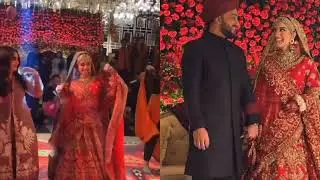 Arisha Razi dance performance on her wedding barat