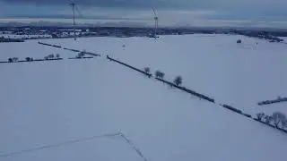 Rosengarten im Schnee von oben am 3.1.2026