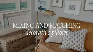 Mixing and Matching Decorative Pillows