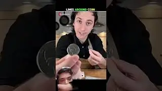 Lines around coin #facts #money #illusion #funny #business #gold #facts
