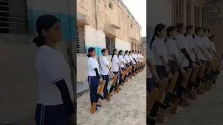 NCC training | #ncc #army #nccwalesir #drill #motivation #shortfeed #yt