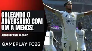 GAMEPLAY FC 26 | CO-OP | ADVERSARIO SENDO HUMILHADO 🔥