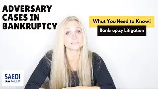 #Adversary Case Filed in Your #Bankruptcy