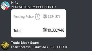 I Tricked A Roblox Scam Server Into Sending Me Robux Instead!