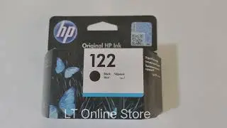HP 122 Black Ink Cartridge      #hp #black