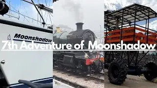 The 7th Adventure of Moonshadow | Plymouth to Salcombe & Dartmouth (featuring Dartmouth railway)