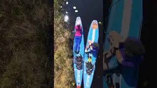 Wow this paddle we didn't want to end! 😍 Sup Paddle boarding experience in Kratte Dam in Sweden
