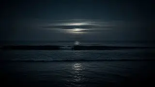 Wide Awake at Midnight? 🌊 Night Ocean ASMR for Instant Sleep (LIVE)