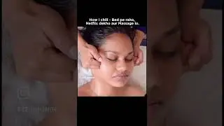 Use this method to Relax next time #asmr #massagetime