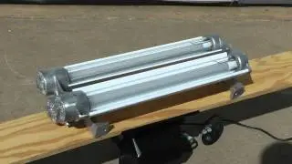 EPL-24-2L-LED - Explosion Proof Paint Spray Booth LED Lighting - 2 Foot, 2 Lamp - Class 1, Div. 1