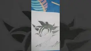 Goku is Goku, Goku ultra instincts drawing Art shorts #youtube shorts